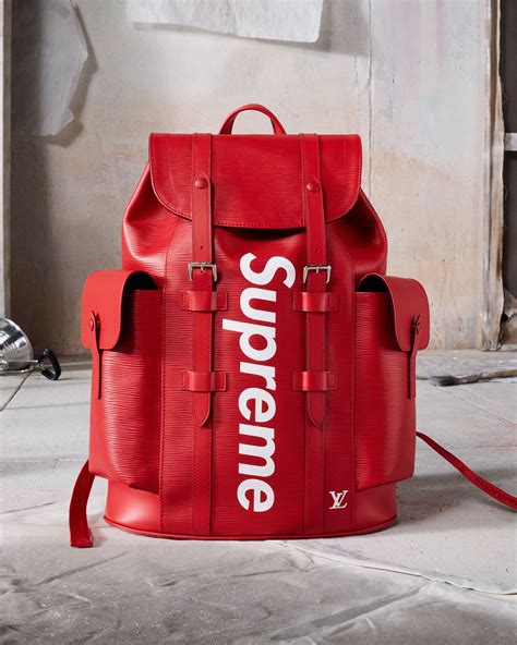 supreme lv satchel|supreme backpack for sale.